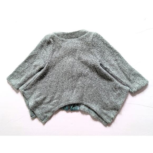 Bonnie Baby Infant Toddler Sage Green Zip Cardigan Rib Knit |  Size 18 Months - Picture 5 of 6